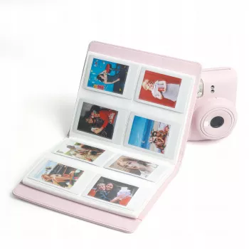 Album photo LOVEINSTANT 288 photos pour Fuji Instax Canon Xiaomi Polaroid HP Kodak Zink / fenêtre de couverture / bleu