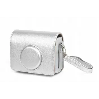 Étui housse pochette LOVEINSTANT pour Fujifilm Instax Mini Evo / argent