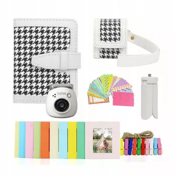 Kit d'accessoires 5 en 1 LOVEINSTANT pour Fujifilm Instax Pal - Blanc