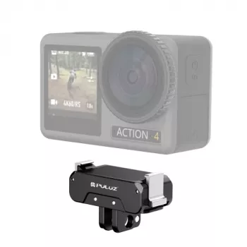 Support adaptateur PULUZ PU995B 1/4 + système GoPro pour DJI Osmo Action 4 / 3