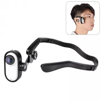 Support de sangle de tête magnétique PULUZ pour Insta360 GO 3 / GO 3S - noir PU974B