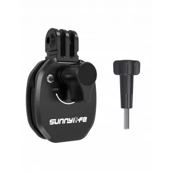 Support à ventouse SUNNYLIFE pour pare-brise de moto compatible avec GoPro SJCAM Xiaomi DJI Insta360 ZJ846-D