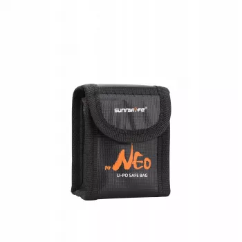 Sac ignifuge SUNNYLIFE pour 2 batteries DJI Neo / Neo 2