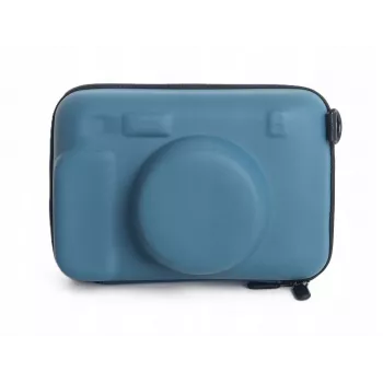 LOVEINSTANT Coque de protection rigide pour appareil photo Fujifilm Instax Wide 400 - Bleu