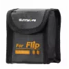 SUNNYLIFE Sac ignifuge de sécurité pour batterie pour drone DJI Flip - Contient 2 batteries - FP-DC955-2