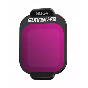Filtre à densité neutre ND64 gris SUNNYLIFE pour drone DJI Flip - Fi962-64