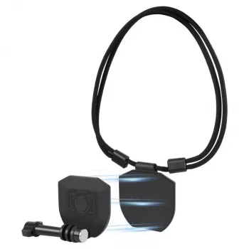 Support magnétique pour cou PULUZ pour GoPro Hero 13 12 11 Mini 10 9 8 7 6 5 Max / PU739B