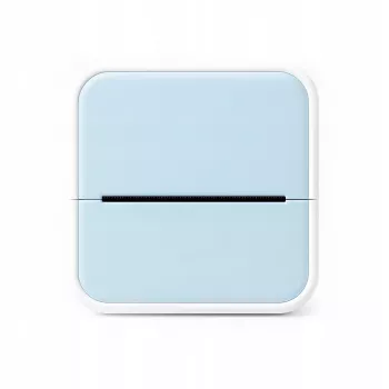 Imprimante thermique Bluetooth LOVEINSTANT S1 pour photos, autocollants, notes et étiquettes, 53 mm, 203 dpi, bleue