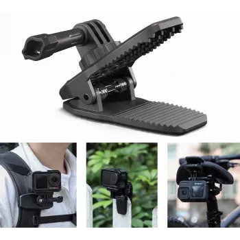 Adaptateur à clip SUNNYLIFE à fixation rapide pour ceinture, sangle et harnais, aimant, 1/4 inch, GoPro