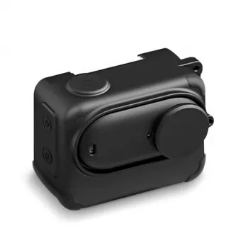 Coque de protection en silicone PULUZ avec cache-objectif pour Insta360 GO 3 / GO 3S - noir (PU772B)