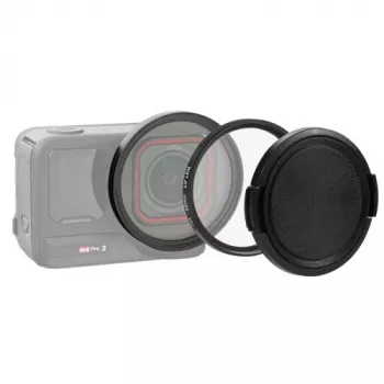 Kit adaptateur de filtre UV 3 en 1 PULUZ avec bouchon d'objectif 52 mm pour Insta360 Ace Pro 2 / PU770B