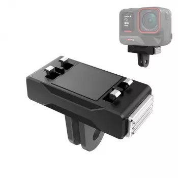 Support magnétique à fixation rapide PULUZ pour Insta360 X5 / X4 Air / Ace Pro 2 / PU771B
