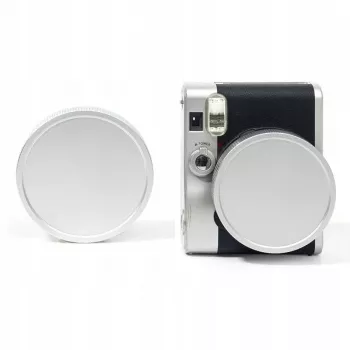 Capuchon de protection d'objectif LOVEINSTANT pour Fujifilm Instax Mini 90 Neo Classic - argenté