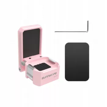 Adaptateur de montage magnétique SUNNYLIFE 1/4 pouce pour DJI Osmo Pocket 3 - noir