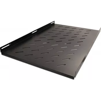 Étagère fixe RACKTEL RL-P1000S 19 pouces 1U profondeur 1000 mm capacité de charge 80 kg noire