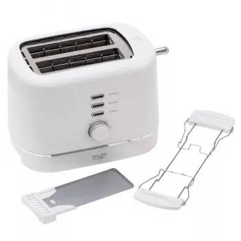 Grille-pain Adler AD 3224 blanc 750W 2 fentes