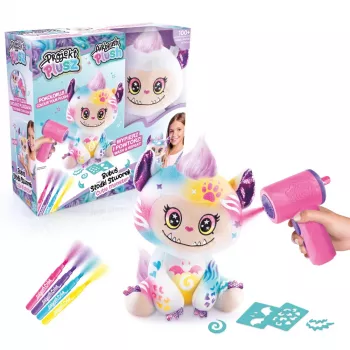 EPEE Projekt Plusz - Bubuś Sweet Monster - set créatif avec aérographe électronique