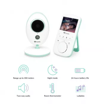 Vidéobabyphone TrueLife NannyCam V24 Pro LCD 2,4