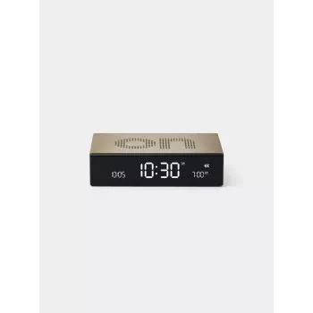 Réveil double face Lexon Flip Premium Gold LR152D