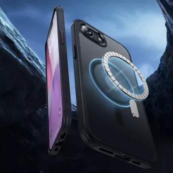 Coque ESR Classic Hybrid HaloLock MagSafe pour iPhone 16e / 17e, noir givré