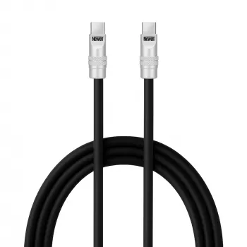 Câble USB-C vers USB-C Newell 100W 2 m silicone noir