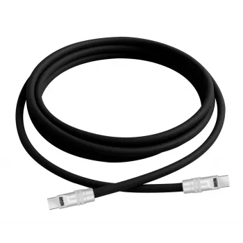 Câble USB-C vers USB-C Newell 100W 2 m silicone noir