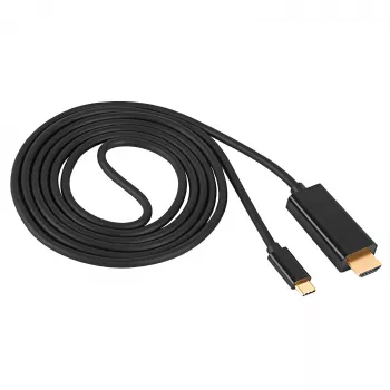 Câble USB-C vers HDMI Akyga AK-AV-18, 4K, 1,8 m, noir
