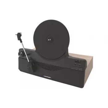 Platine vinyle verticale Blaupunkt VT100BK, Bluetooth entrée/sortie, noire