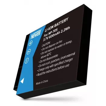 Batterie de remplacement Newell NP-70S pour appareils photo Fujifilm