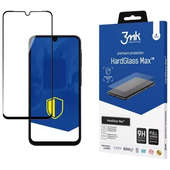 3MK HardGlass Max verre trempé pour Samsung Galaxy A16 4G/5G / A17 4G/5G (noir)
