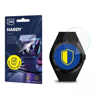 3MK PROTECTION Protection d'écran Hardy Fusion pour Media-Tech Round Watch GSM MT855