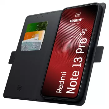 Coque 3MK PROTECTION Hardy Foldy pour Xiaomi Redmi Note 13 Pro 5G, noire