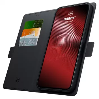 Coque 3MK PROTECTION Hardy Foldy pour Samsung Galaxy S23 FE, noire