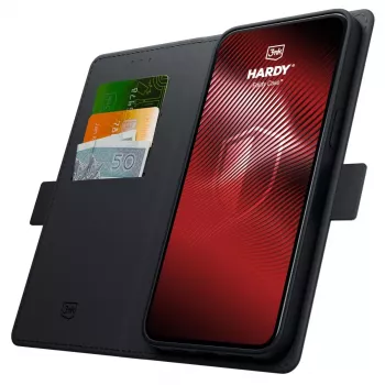 Coque 3MK PROTECTION Hardy Foldy pour Samsung Galaxy S23 FE, noire