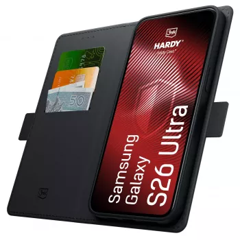3MK PROTECTION Samsung Galaxy S26 Ultra - Coque 3mk Hardy Foldy noire