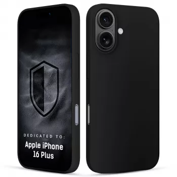 3MK PROTECTION Apple iPhone 16 Plus - Coque 3mk Hardy Mellow noire