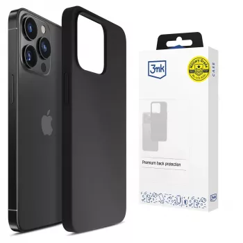 3MK PROTECTION Apple iPhone 16 Pro Max - Coque 3mk Hardy Mellow noire