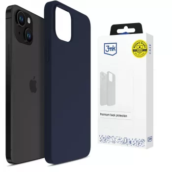 Coque 3MK PROTECTION Hardy Mellow pour Apple iPhone 15 Plus, bleu foncé