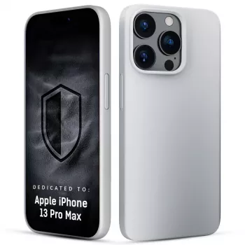 3MK PROTECTION Apple iPhone 13 Pro Max Hardy Mellow MagCase Blanc argenté
