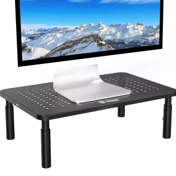 MOZOS SPM3 support surélevé pour moniteur noir