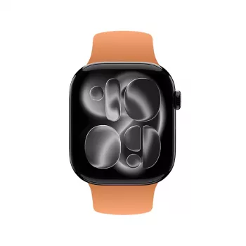 Crong Liquid Strap bracelet pour Apple Watch 38/40/41/42 mm (orange)