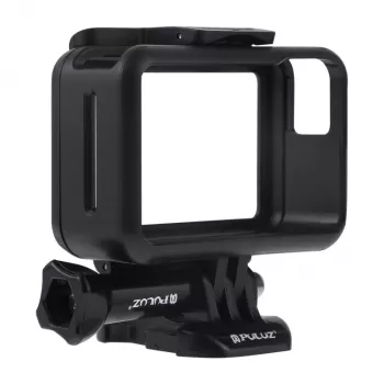 Étui de protection à monture cadre PULUZ pour DJI Osmo Action - Noir (PU338B)