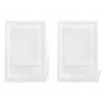LOVEINSTANT 2x cadre photo transparent + boîte de rangement pour Fujifilm Instax Mini 12, 11, 9, 8, 7s, 70, 90, 50, 40, Evo, Liplay, Link 2, Link SE