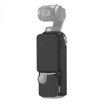 Étui de protection en silicone PULUZ pour DJI Osmo Pocket 3 - Noir