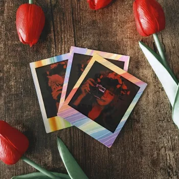 LOVEINSTANT lot de 12 cadres autocollants pour Fuji Instax Square Link SQ1 SQ6 SQ20 SQ40 SQ10