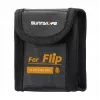 Sac ignifuge de sécurité pour batterie LiPo SUNNYLIFE pour drone DJI Flip - capacité 1 batterie