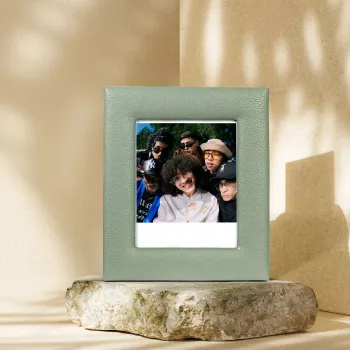 Cadre photo sur pied LOVEINSTANT pour Polaroid 600, Fujifilm Instax Wide 300/400 - Vert