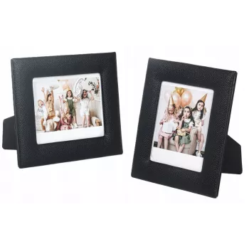 Cadre photo sur pied LOVEINSTANT pour Polaroid 600 Fujifilm Instax Wide 300 400 / Noir