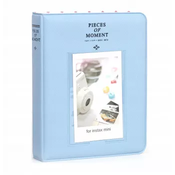Album photo LOVEINSTANT 64 photos pour Fuji Instax Mini 13 12 11 40 41 99 Evo Link / Saturated Blue