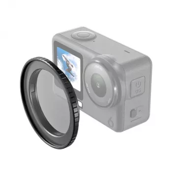 Support adaptateur de filtre PULUZ 49 mm pour DJI Osmo Action 6